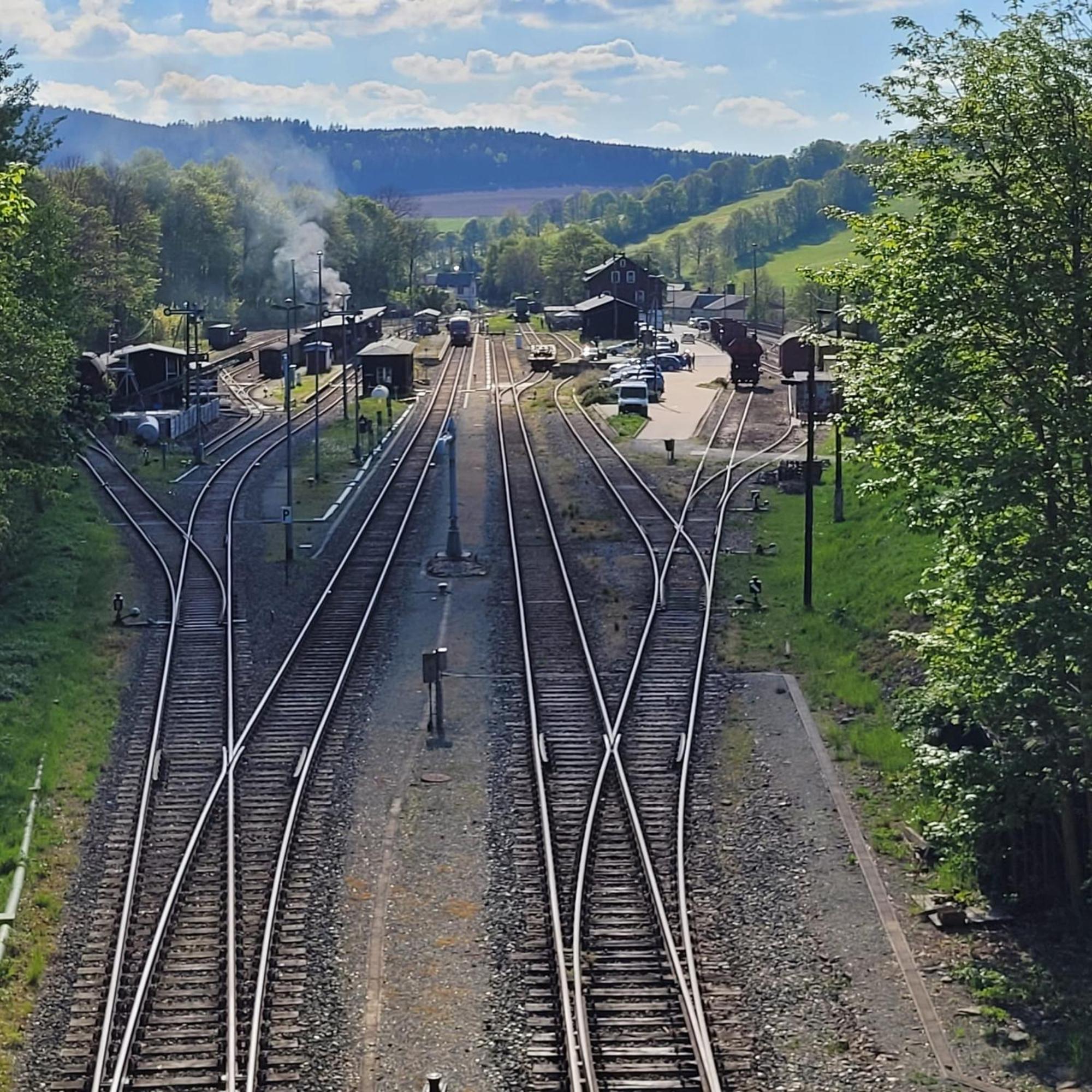 Ferienwohnungen An Der Fichtelbergbahn Cranzahl Esterno foto